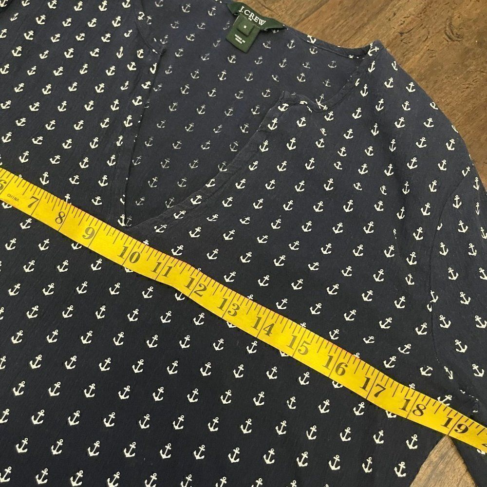 J. Crew Factory Tunic /Swim Cover Navy - Picture 8 of 9